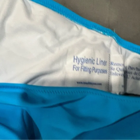 NWT VS Victoria Secret‎ blue bikini swim suit L XXL - Picture 8 of 12